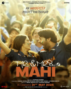 Mr. & Mrs. Mahi movie