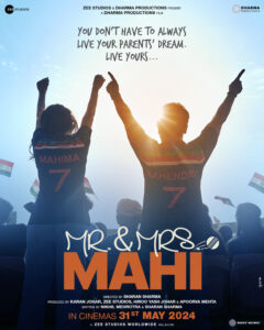 Mr. & Mrs. Mahi movie