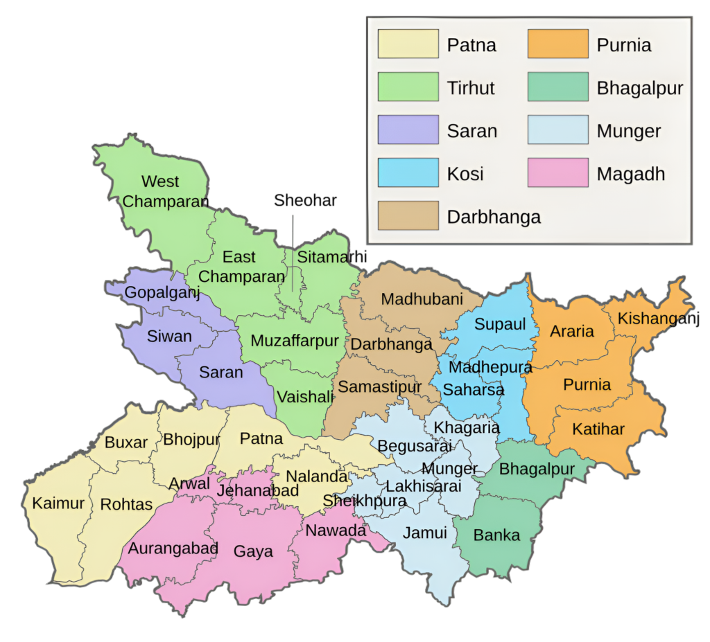Divisions of Bihar