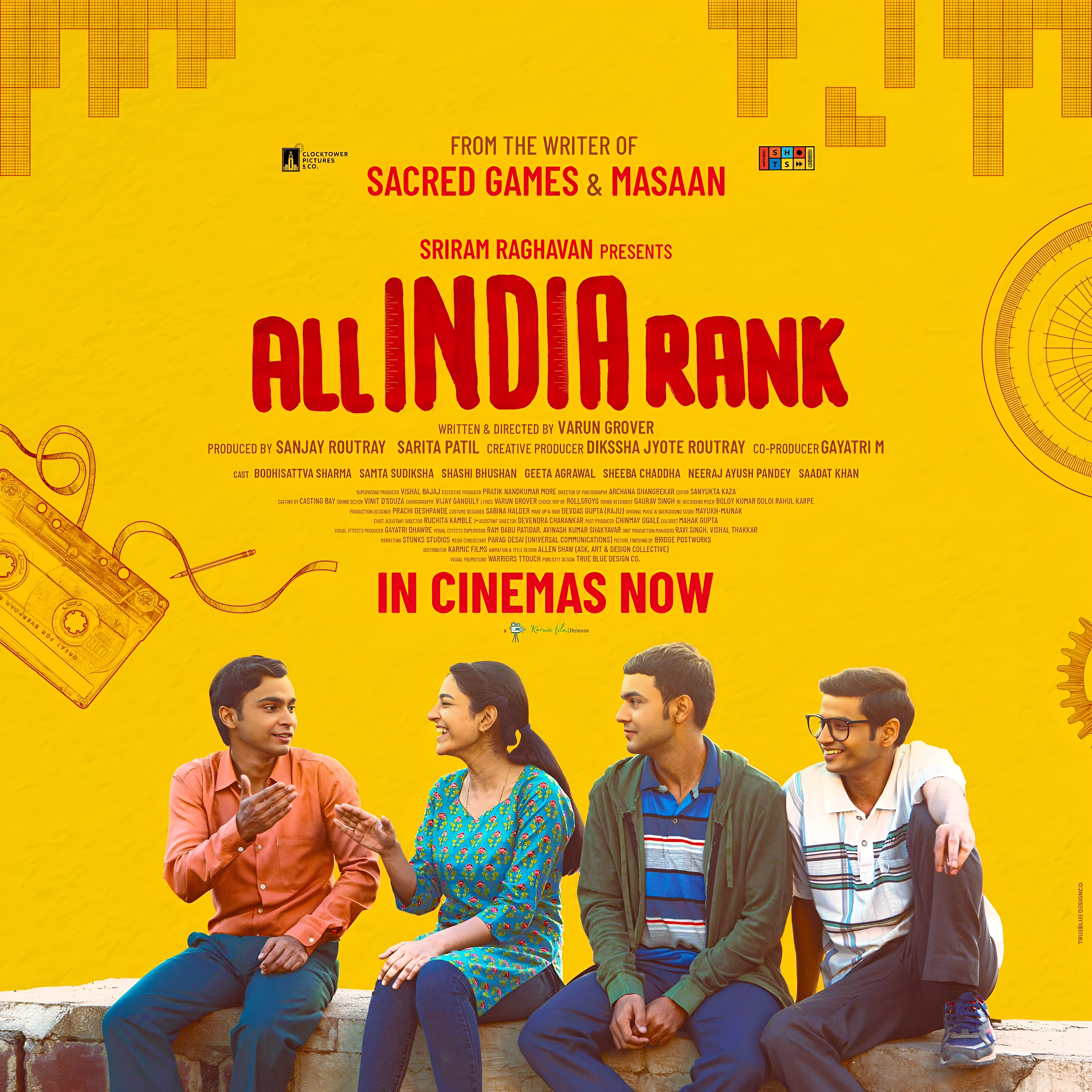 All India rank Poster