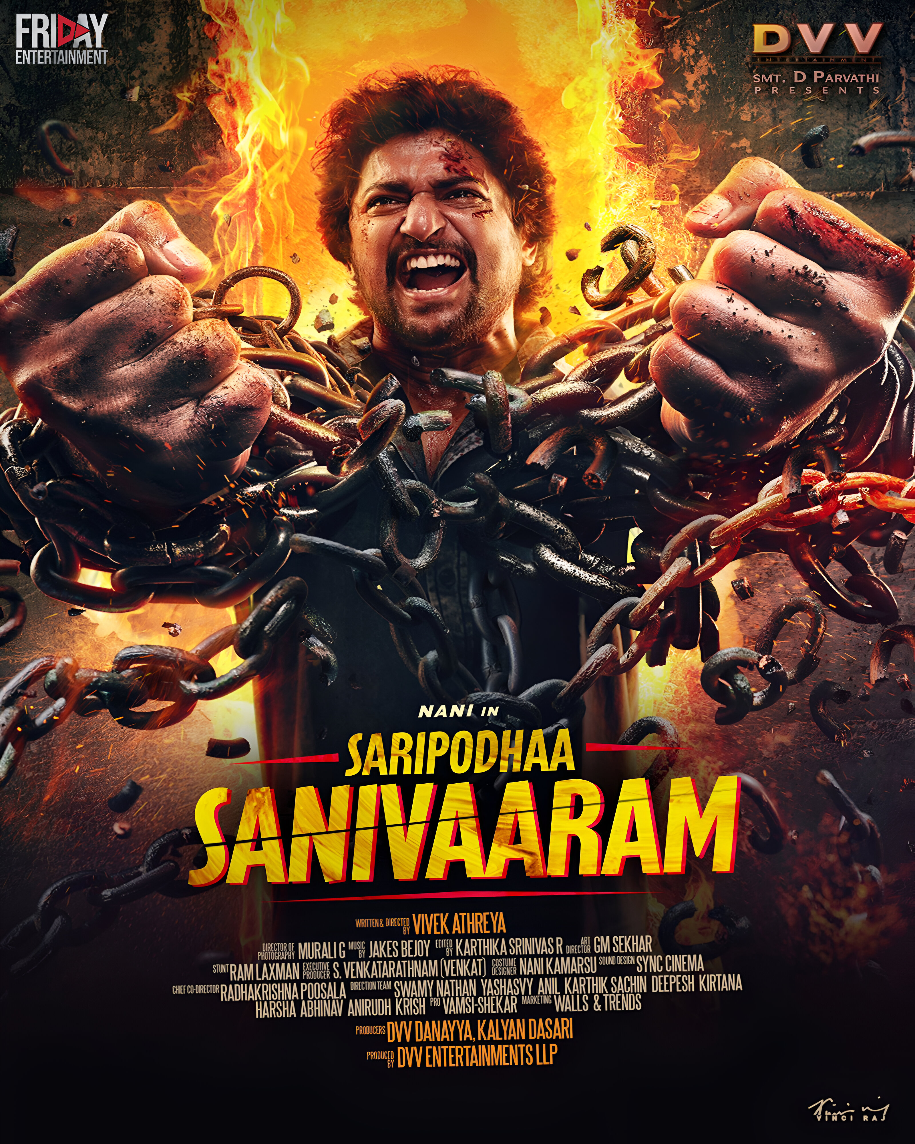 Saripodhaa Sanivaaram movie